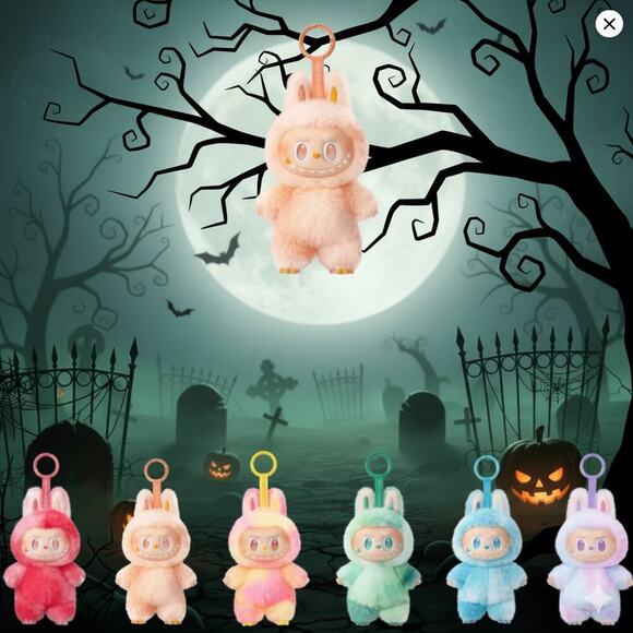 Unbranded Accessories - The Monsters Big into Energy Series Plush Blind Box Figures Random Design